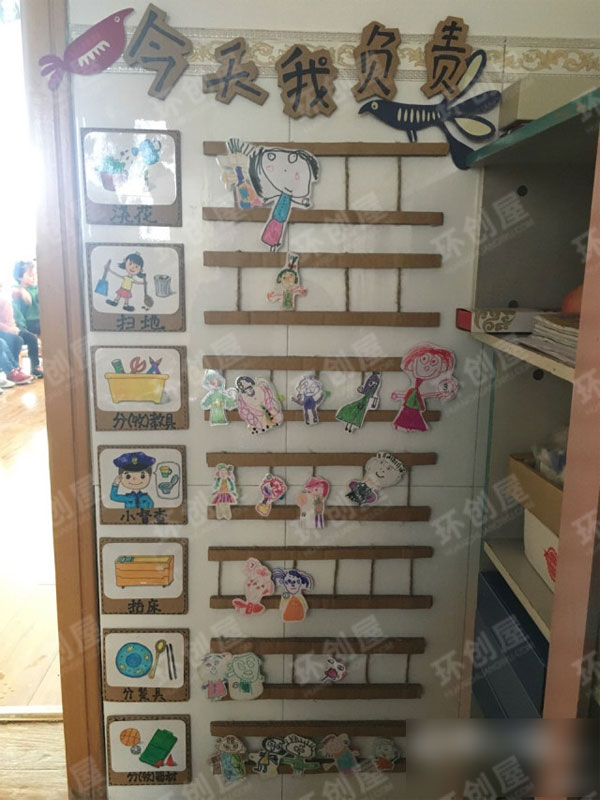 中班纸箱创意环创图片