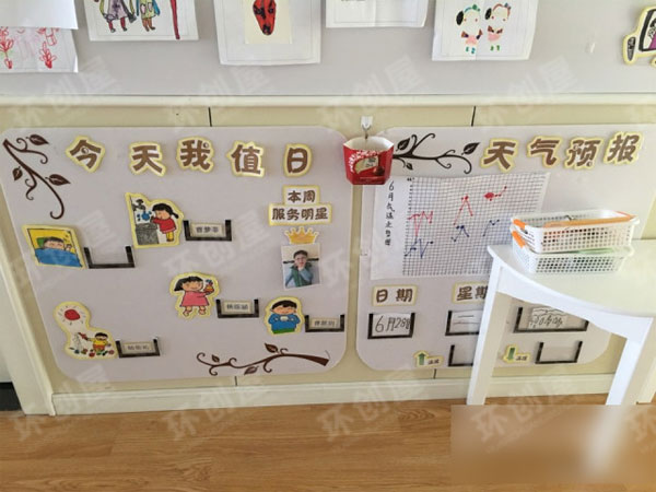 大班环创主题墙上小学图片