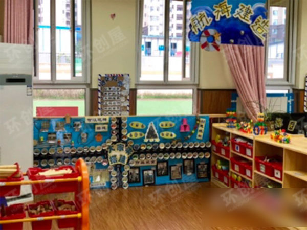 幼儿园建构区投放材料图片