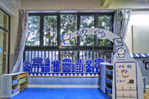 幼儿园环创蓝色主题图片叮当猫9张