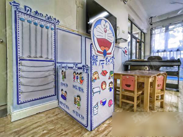 幼儿园环创蓝色主题图片