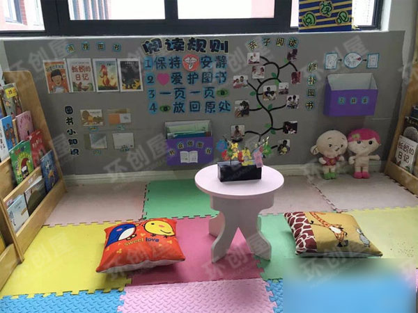 大班图书区角环创图片
