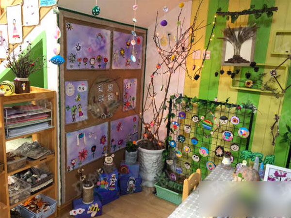 幼儿园区角环境布置图片