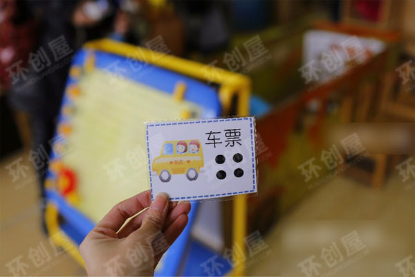 幼儿园角色游戏小司机图片