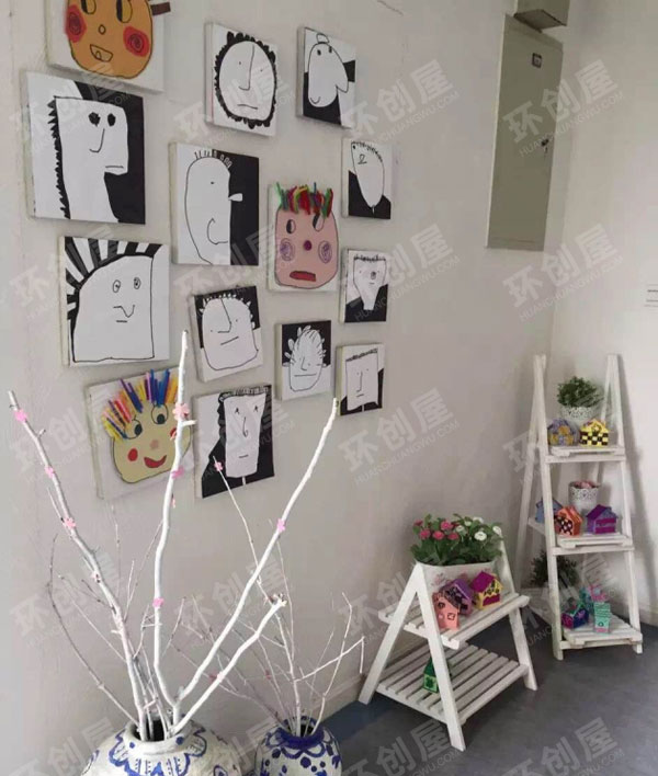 幼儿园教室走廊墙面环境布置图片