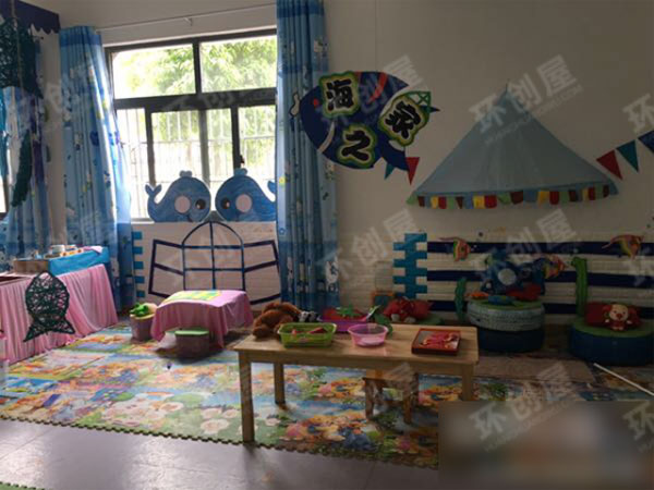幼儿园区角环创设计布局图片