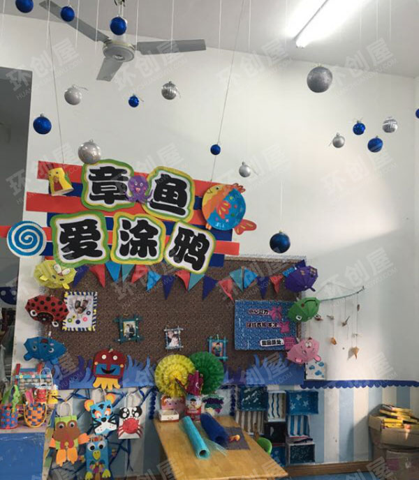 幼儿园区角环创设计布局图片