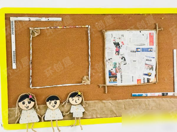 幼儿园森林系小清新环创装饰图片