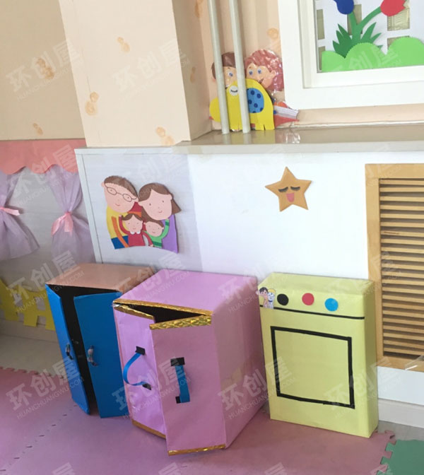 幼儿园走廊门窗环境布置图片