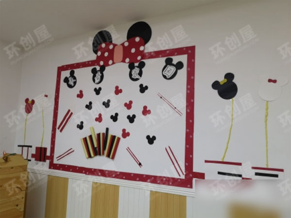 幼儿园米奇风格主题图片