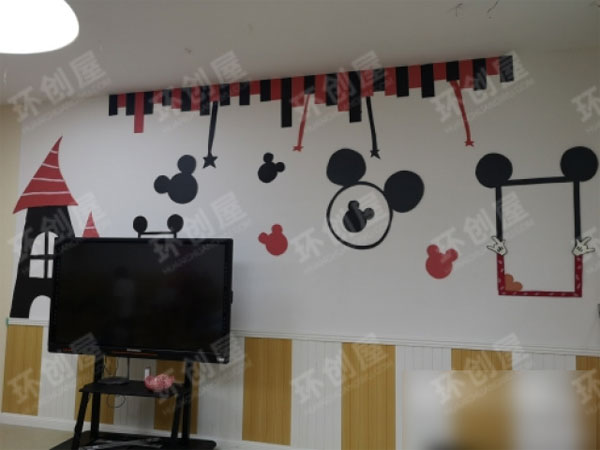 幼儿园米奇风格主题图片