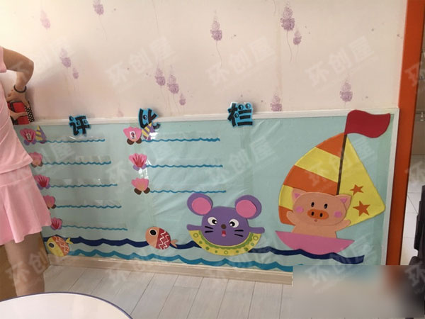 幼儿园走廊门窗环境布置图片