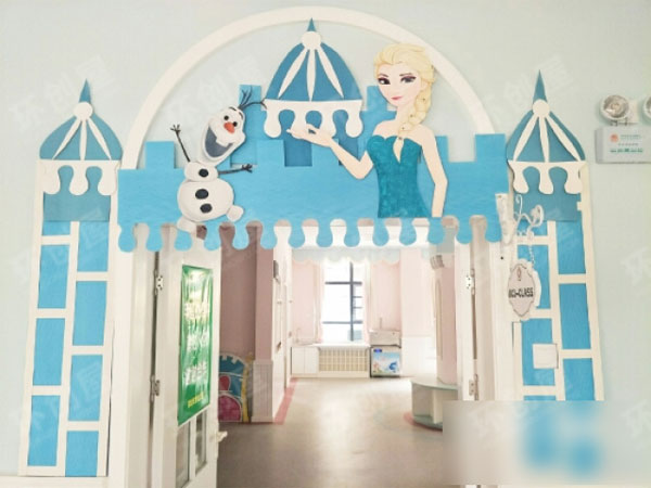 幼儿园门窗走廊童话图片