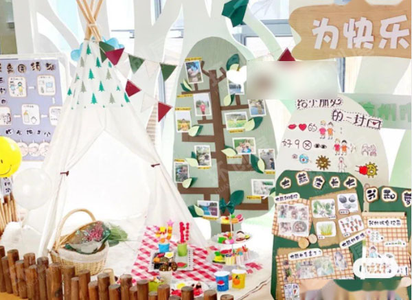 幼儿园防控疫情创意主题墙图片