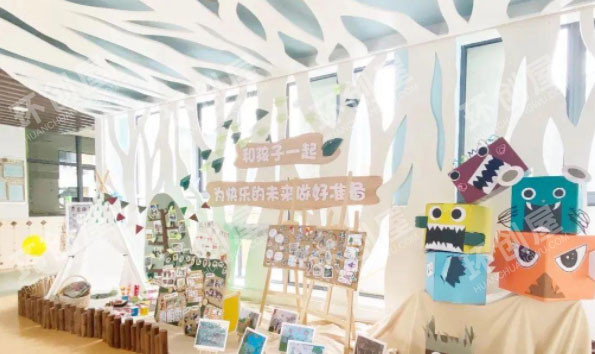 幼儿园防控疫情创意主题墙图片