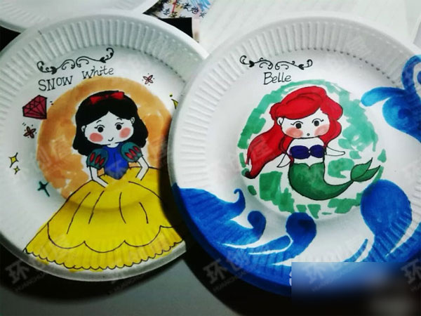 幼儿园纸盘手工作品图片
