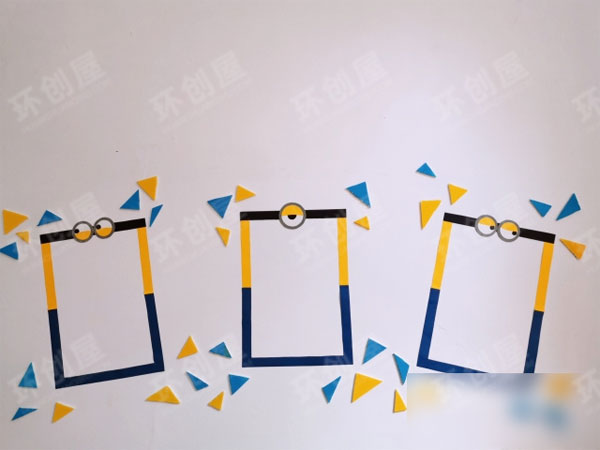 幼儿园小黄人主题墙环境创设图片