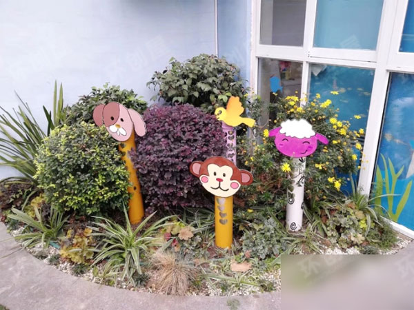 幼儿园户外植物角环境布置图片