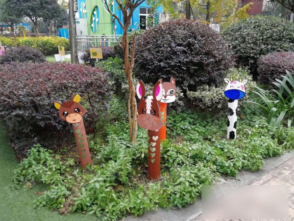 幼儿园户外植物角环境布置图片