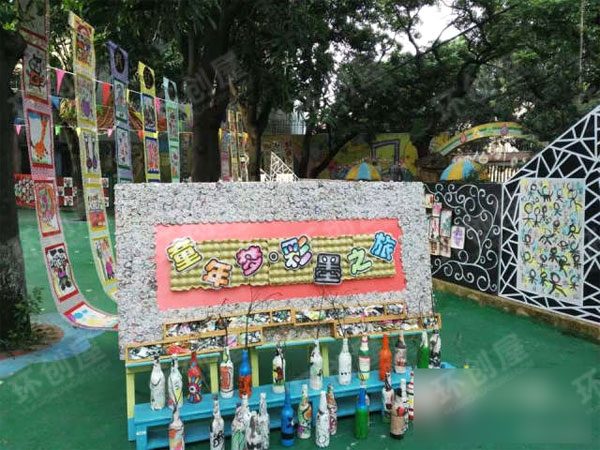 幼儿园美术画展图片