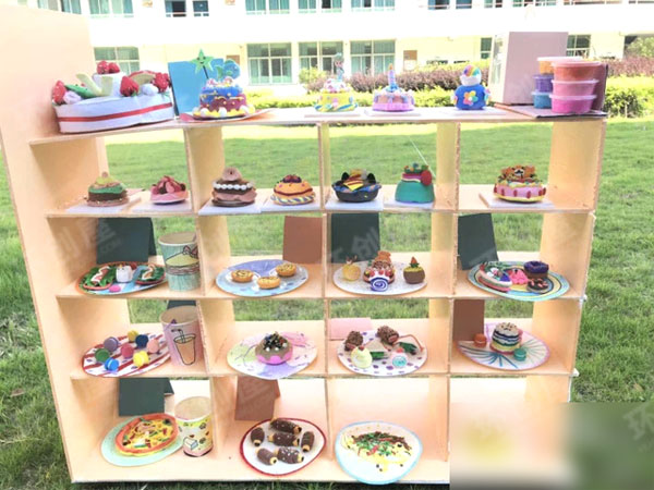 幼儿园区角甜品屋图片