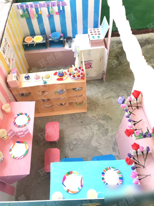 幼儿园区角甜品屋图片