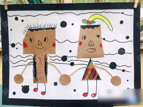 幼儿园环创指导我和我的朋友图片