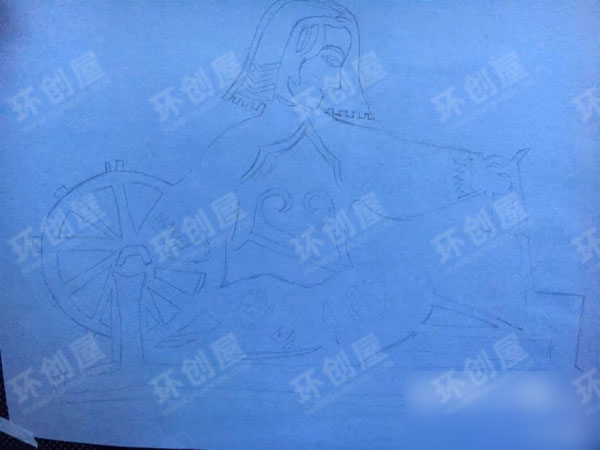 幼儿园美工区剪纸作品图片