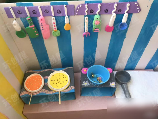 幼儿园区角甜品屋图片