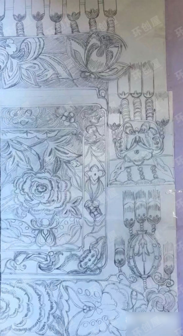 幼儿园美工区剪纸作品图片