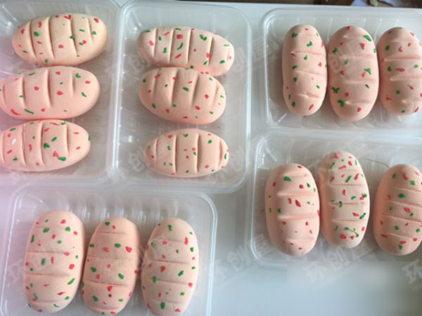 幼儿园角色区轻黏土好吃的食品店图片