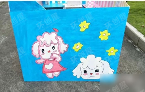 幼儿园区角甜品屋图片