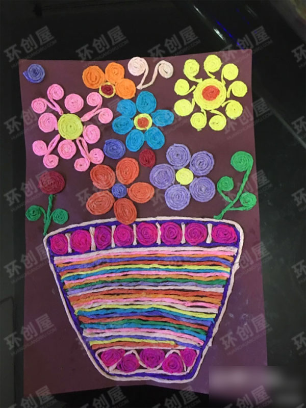 幼儿园美工区材料图片