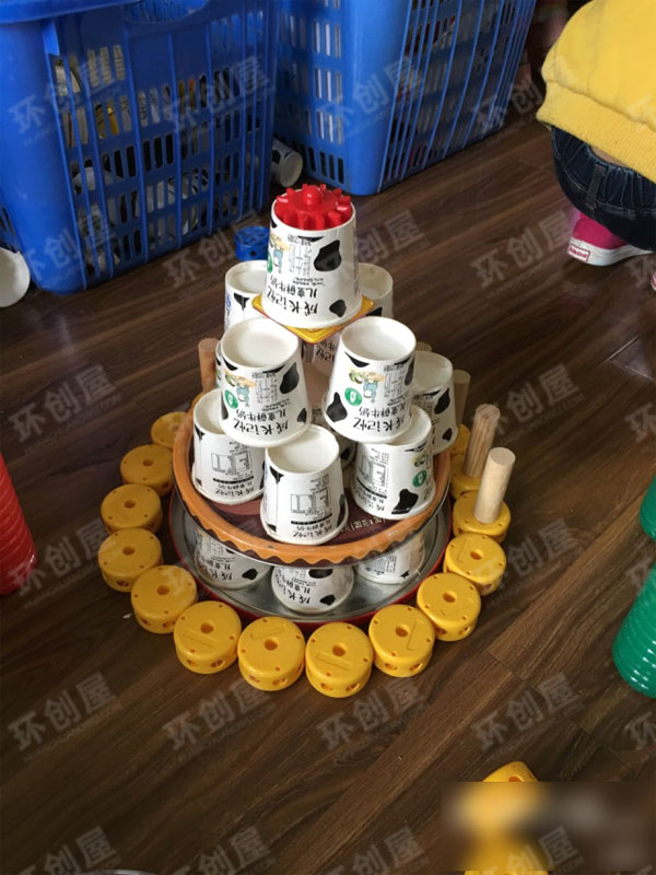 幼儿园低结构材料百变组合建构图片