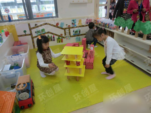 幼儿园建构区图片
