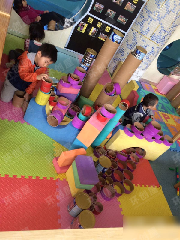 小班建构区活动及材料图片