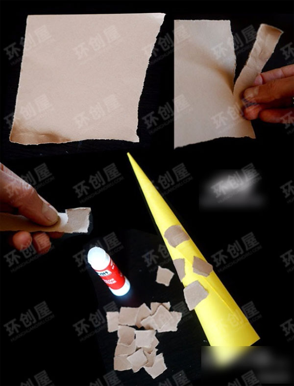 幼儿园手工制作长颈鹿图片