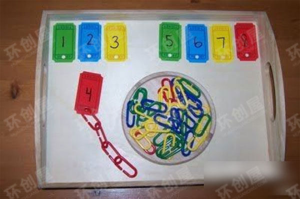 幼儿园数学区角布置图片