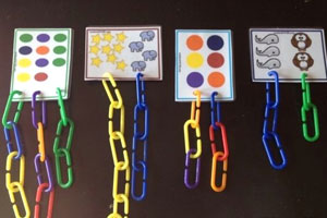 幼儿园数学区角布置图片2张