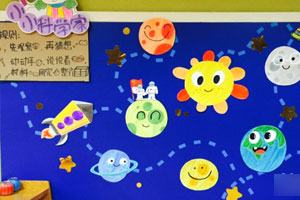 中班科学区太空系列图片8张