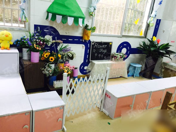 幼儿园角色区角布置图片