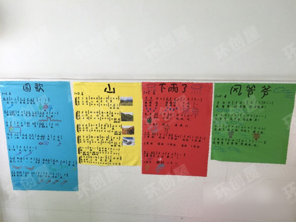 大班音乐区域布置图片