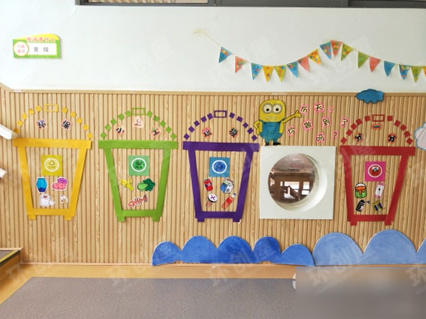 幼儿园垃圾分类主题墙图片