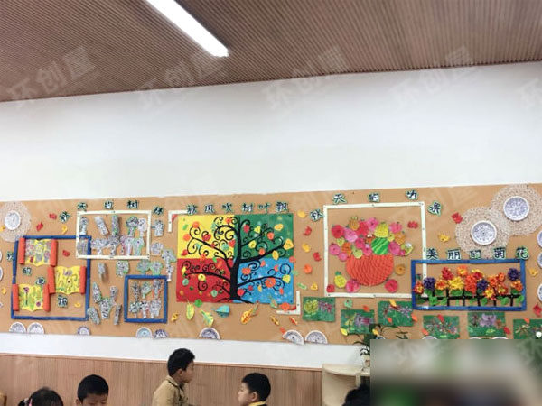 幼儿园秋天主题墙图片