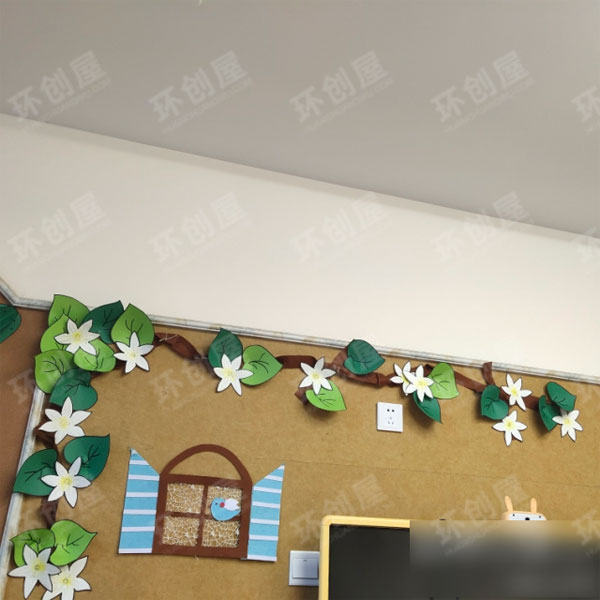 幼儿园森系风格主题墙图片