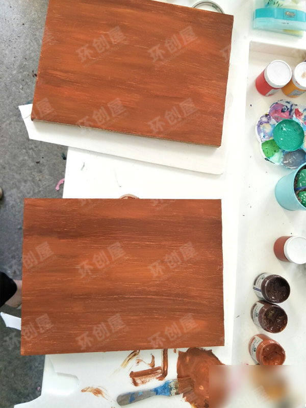 幼儿园松果手工花作品图片