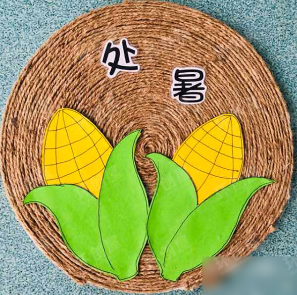 幼儿园棉麻线绳二十四节气图片