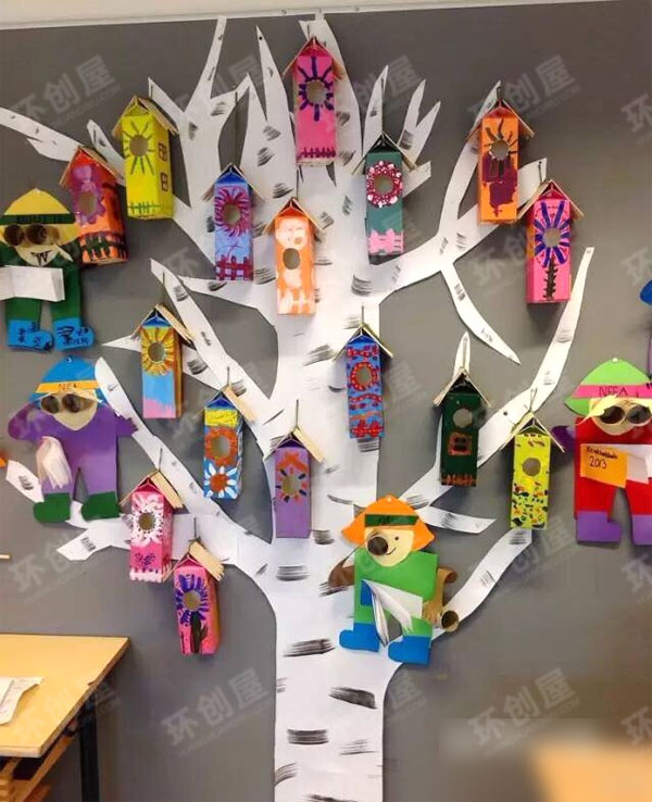 幼儿园牛奶盒手工制作图片