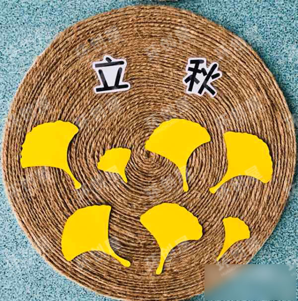 幼儿园棉麻线绳二十四节气图片