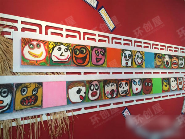 幼儿园走廊的墙面布置图片